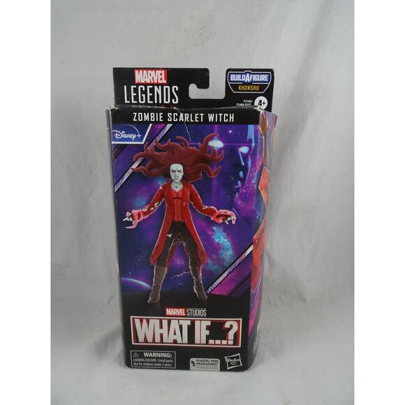 Marvel Legends Zombie Scarlet Witch Disney+ What If? Open Box, Damaged Box - Picture 1 of 8